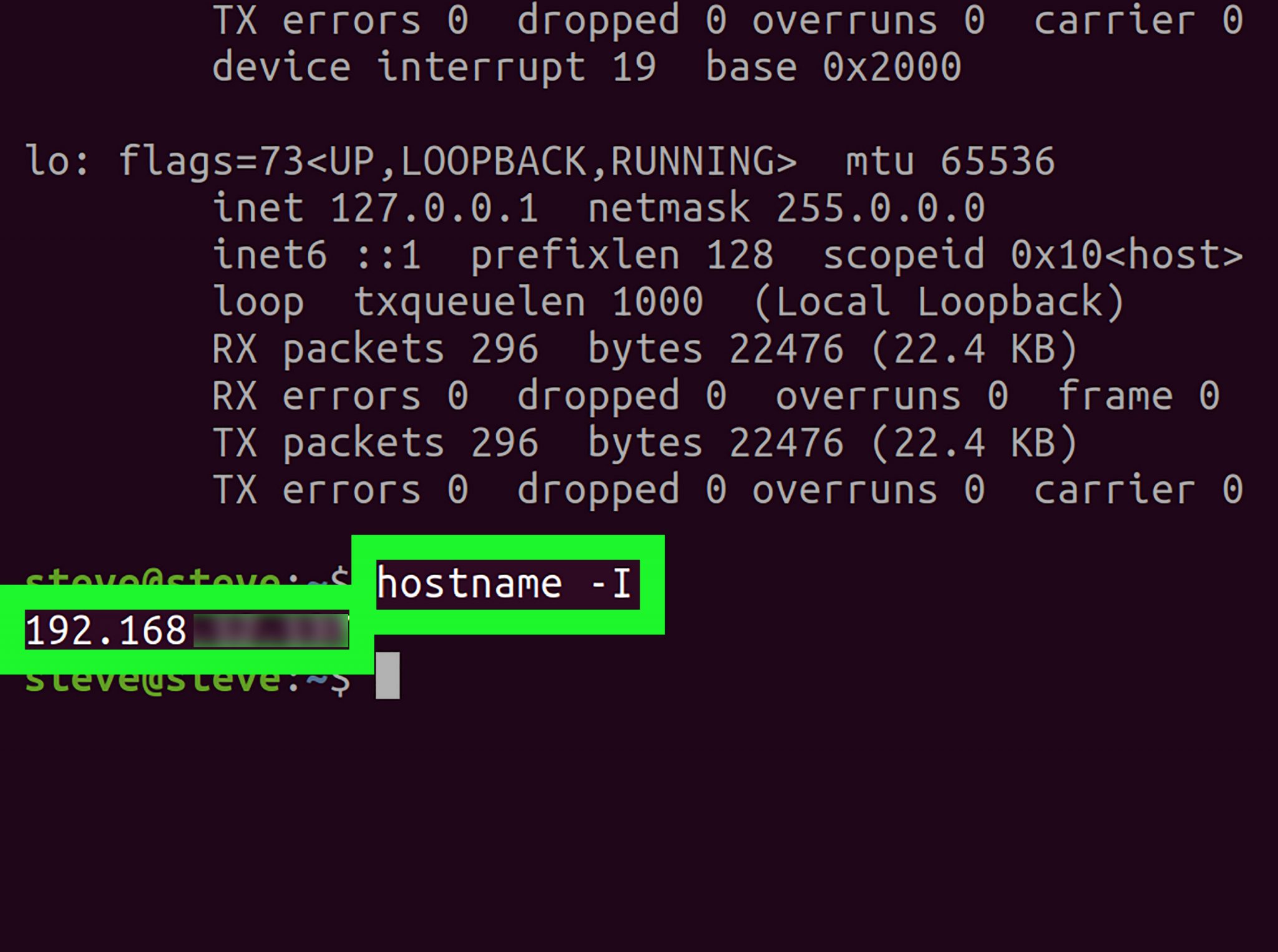 ip address assign linux